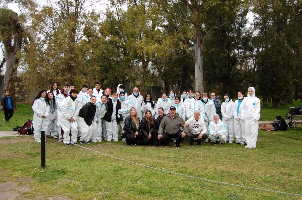 Alumnos de Criminalística en “el lugar del hecho”