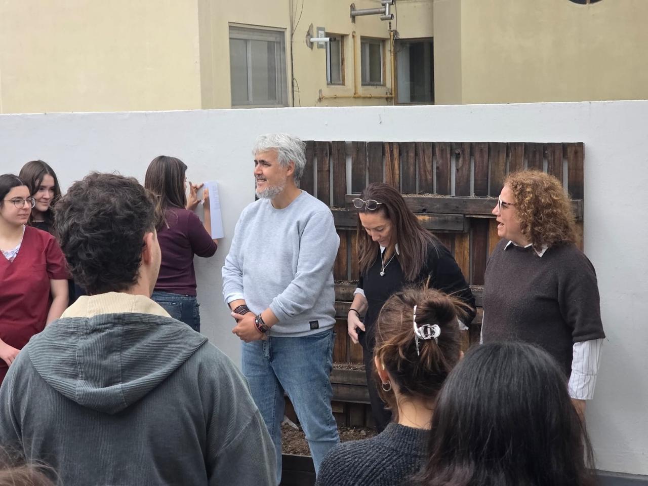La Sede Bahía Blanca realizó el resembrado de su huerta