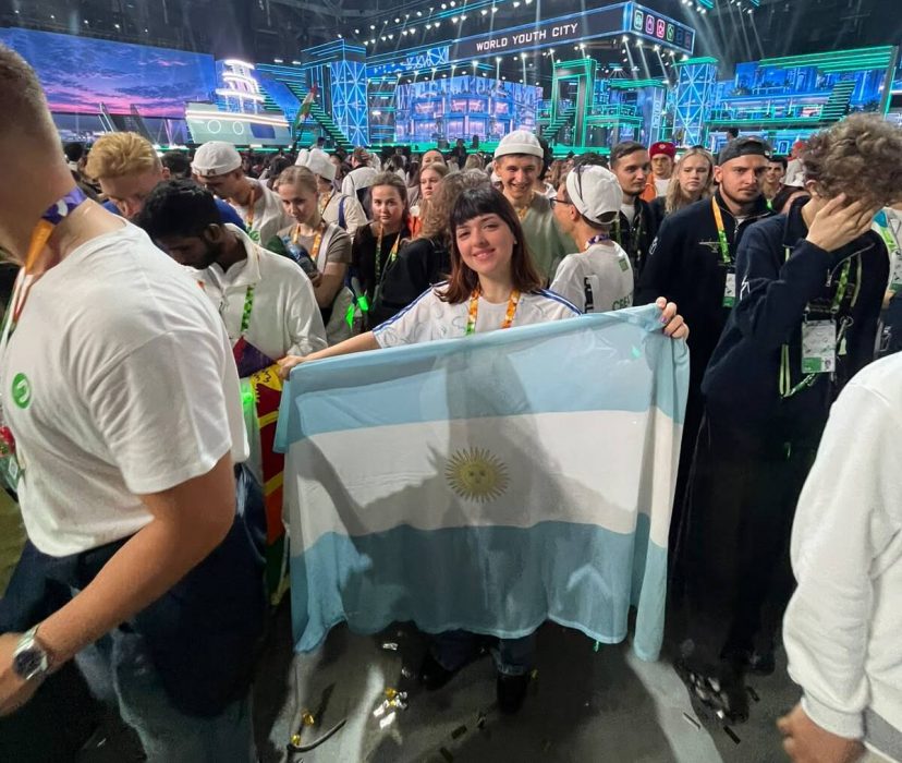 Alumna del Mac Kay participó del Festival Internacional de las Juventudes en Rusia