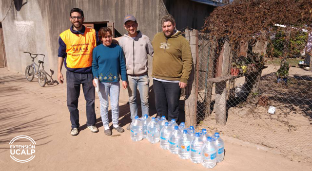Sede Bernal: Entrega de donaciones en Chaco