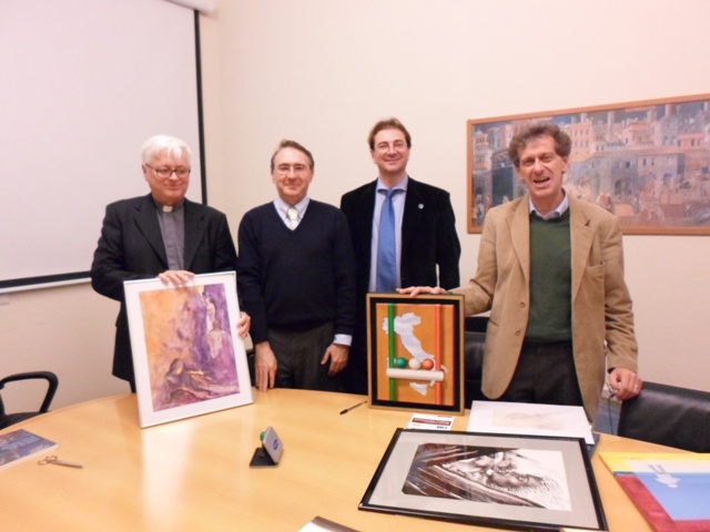 Convenio de colaboración y donaciones de obras a la Universidad Católica del Sagrado Corazón de Milán