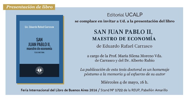 Editorial UCALP presenta libro en la Feria Internacional del Libro