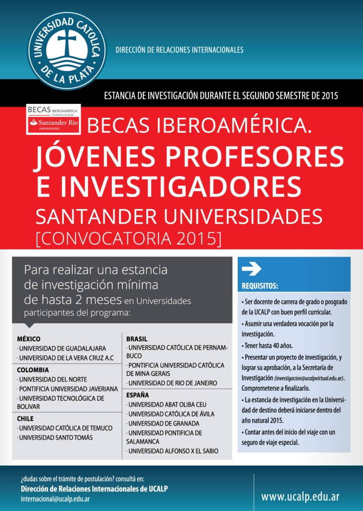 Becas Iberoamérica jóvenes profesores e investigadores