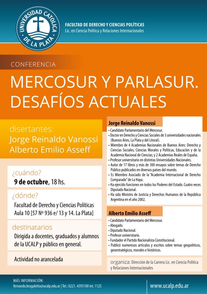 Mercosur y Parlasur Desafíos Actuales