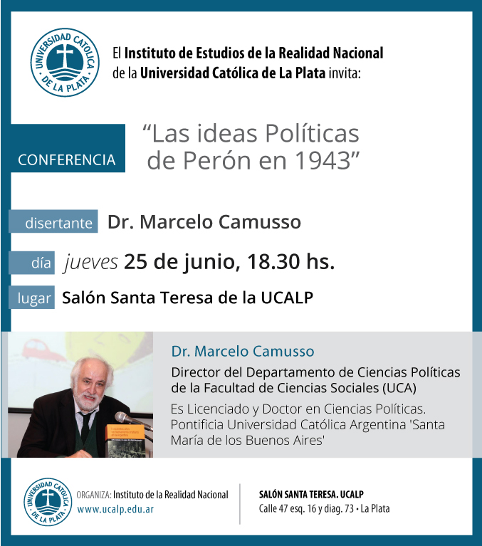 Conferencia Instituto de la Realidad Nacional